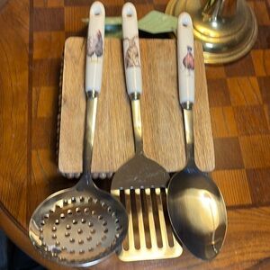 Royal Worcester set of 3 cooking utensils